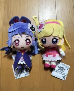 わんだふるぷりきゅあ　ころっとまんまる　ぬいぐるみキュアミラクル　キュアマジカル