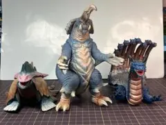 ウルトラマン怪獣　フィギュア　ケルビム　スキューラ　ミズノエノリュウ　３体セット