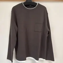 ⭐︎新品⭐︎BEAMS HEART ブラウン長袖カットソー