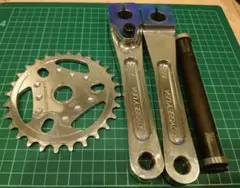 Specialites TA クランクセット 自転車パーツ キズ汚れあり写真必見
