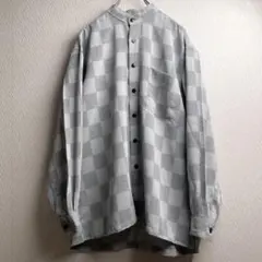30%off TOWNCRAFT / 60s オンブレカラーシャツグレーベースM - メルカリ