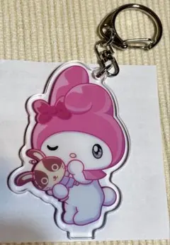 マイメロディ アクリルキーホルダー - メルカリ