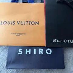 LOUIS VUITTON shu uemura SHIRO ショップ袋