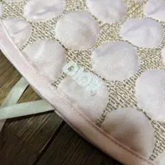 Dior ピンク ドット柄 ポーチ