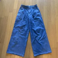 GAP ワイドレッグ デニムパンツ 00のサムネイル