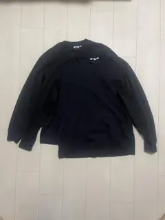 ユニクロ　エアリズムコットンクルーネックTシャツ　2枚セット