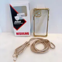 iPhone 11 Pro 用 ケース クリア ショルダー 透明 TPU 薄型