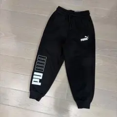 [新品、未使用品]PUMAガールズスウェットパンツsize120ブラック