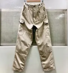 Nigel Cabourn LYBRO コンバットパンツ32ベージュ2wayのサムネイル