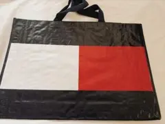 TOMMY トミーヒルフィガー ショップバッグ ビニール製エコバッグ サイズ大のサムネイル