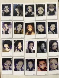 鬼滅の刃　ufotable 胡蝶しのぶ　チェキ風ブロマイド　コンプリート