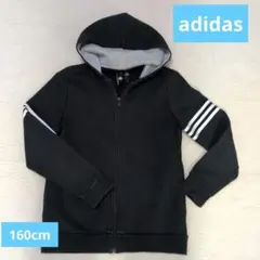 ☆アディダス☆ フード付きパーカー 黒
