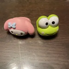マイメロディ&ケロケロケロッピー リングトイセット