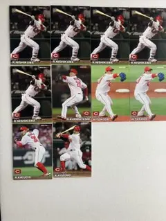 プロ野球チップス2023 第一弾　 レギュラーカード 広島