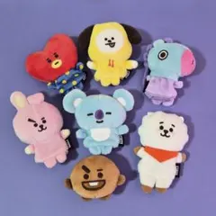 BT21 パペットキーチェーン ミニ 7個セット ベーシック