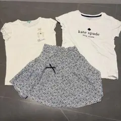 Jocca & Kate Spade Tシャツ2枚とスカートセット