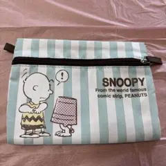 スヌーピー ポーチ チャーリー・ブラウン　ポーチ