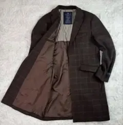 チェスターコート チェック