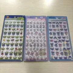 スティッチ　ヤングオイスター　エイリアン　ボンボンドロップシール　ミニ