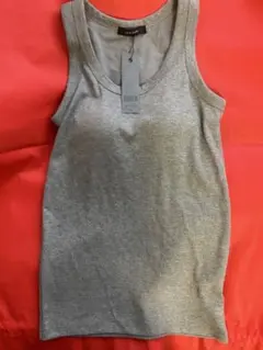 新品未使用タグ付きJEANASIS チビラメカップインタンク サイズF グレーのサムネイル