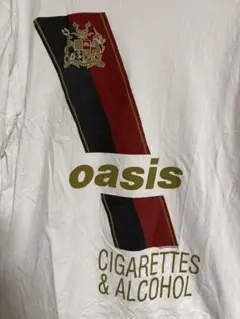 72時間限定 XL oasis CIGARETTES & ALCOHOL ロンT