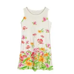 ⭐️極美品⭐️LEONARDノースリーブワンピース⭐️ 極美品 レオナール LEONARD FASHION ワンピース ノースリーブ 総柄