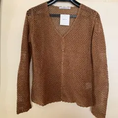PARICI Vネックカーディガン サイズFのサムネイル
