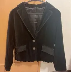 平成 古着 axes femme ベロアテーラードジャケットのサムネイル