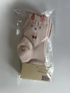 ベビーソックス 3足セット 9-15cm 滑り止め付き　動物柄