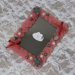 ホイップデコ トレカケース 赤 黒 シルバー モノトーン おまけつき