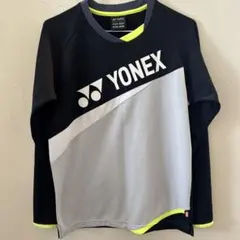 YONEX 長袖ウォームアップウェア 黒/グレー/黄