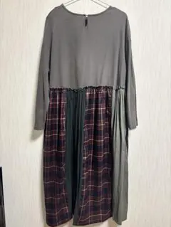 シャンブルドゥシャーム　チェック柄 ワンピースのサムネイル