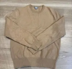 UNIQLO カシミヤ ニットセーター S ベージュ