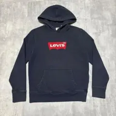 新品 L リーバイス パーカー レディース グレー ヘビーウェイト 