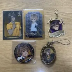 ツイステ サバナクロー キーホルダー カード 缶バッジ