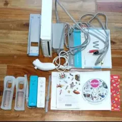任天堂 Wii 本体と付属品 リモコン ヌンチャク Wii Partyソフト付き