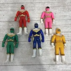 ソフビ　オーレンジャー5セット BANDAI (バンダイ) オーレンジャー5セット 「超力戦隊オーレンジャー