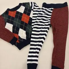 ネクスト　アーガイル模様 ニット 長袖トップス 110 セットアップ