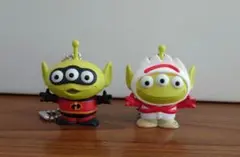 コスチュームエイリアン ぷらぷらマスコット　2コセット