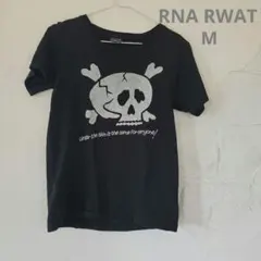 RNA SWEAT アールエヌエースウェット 半袖 ポロシャツ ドクロ 黒 M RNA - RNA SWEAT アールエヌエースウェット 半袖 ポロシャツ ドクロ 黒