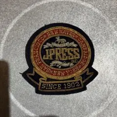 JP PRESS エンブroideryパッチ