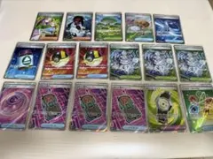 ポケモンカード ムニキスゼロ メガドリームex トレーナーズSRまとめ売り17枚