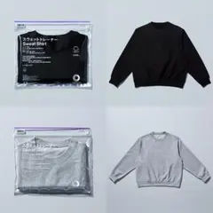 セット売り FamilyMart スウェット 黒 グレー Lサイズ