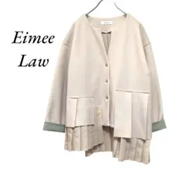 美品！　Eimee Law　タックプリーツセレモニージャケット　アイボリー