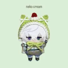 〈ネコ ヘッドドレス きみどり〉にじぱぺっと ぬい服