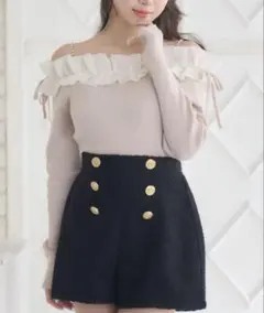 emsexcite ストラップ付きフリルNTPO