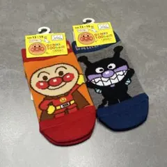 アンパンマン バイキンマン ベビーソックス 2足セット 13～19cm