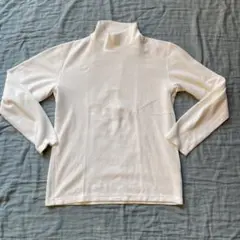 と*ち様 UNIQLO ユニクロ メンズ ホワイト タートルネックヒートテック