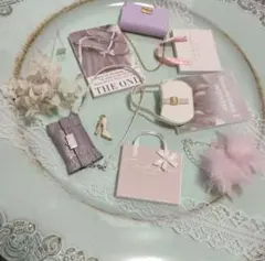 ハンドメイド　ミニチュア雑貨　色々　ピンク系