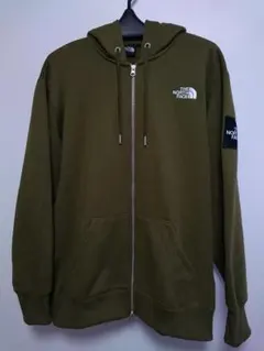 ノースフェイス スクエアロゴ フルジップパーカー XL NORTH FACE